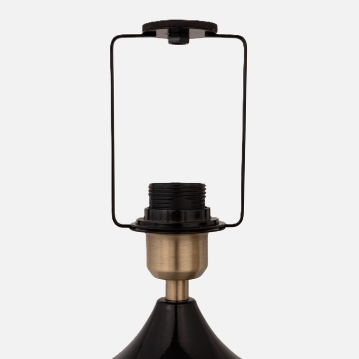 Hand-Blown Tortoise Glass Table Lamp