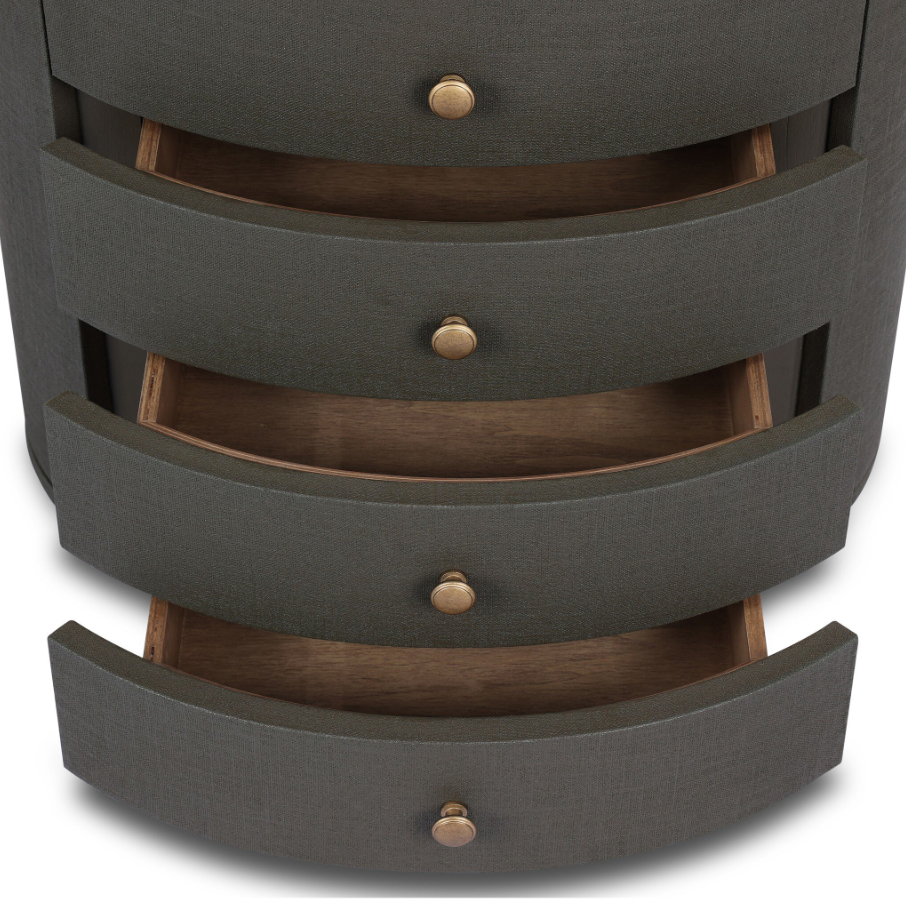 Amelia Oval Nightstand