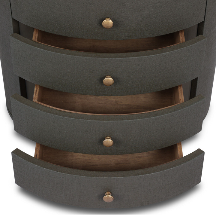 Amelia Oval Nightstand