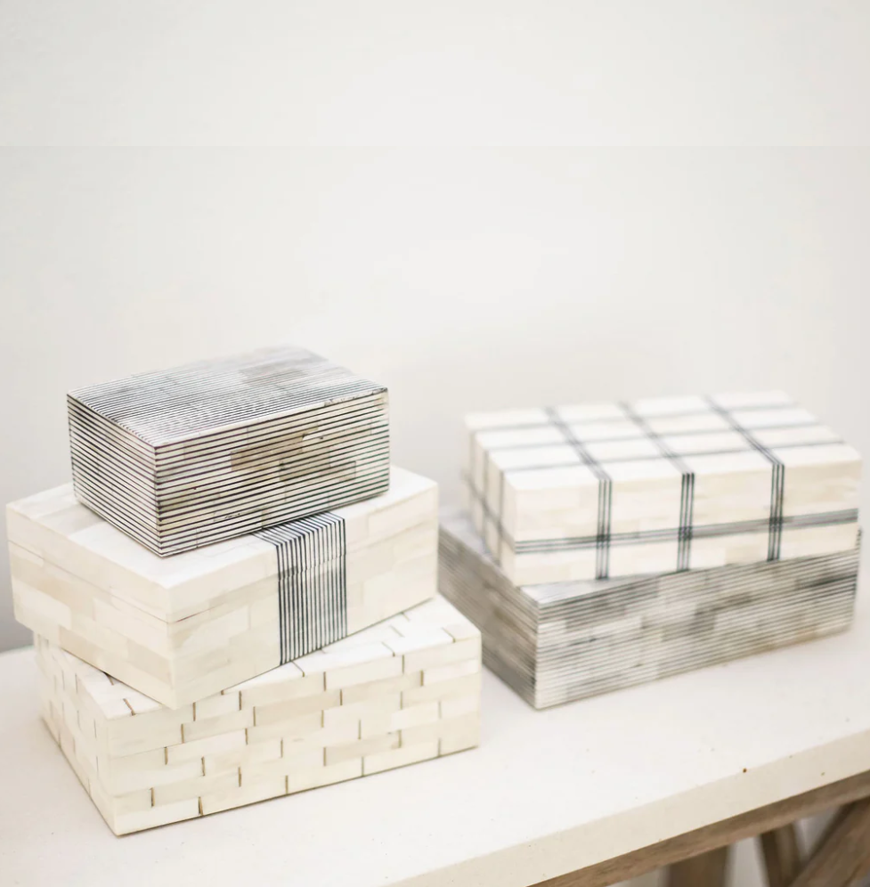 Lined Bone Box - Thumbnail 2