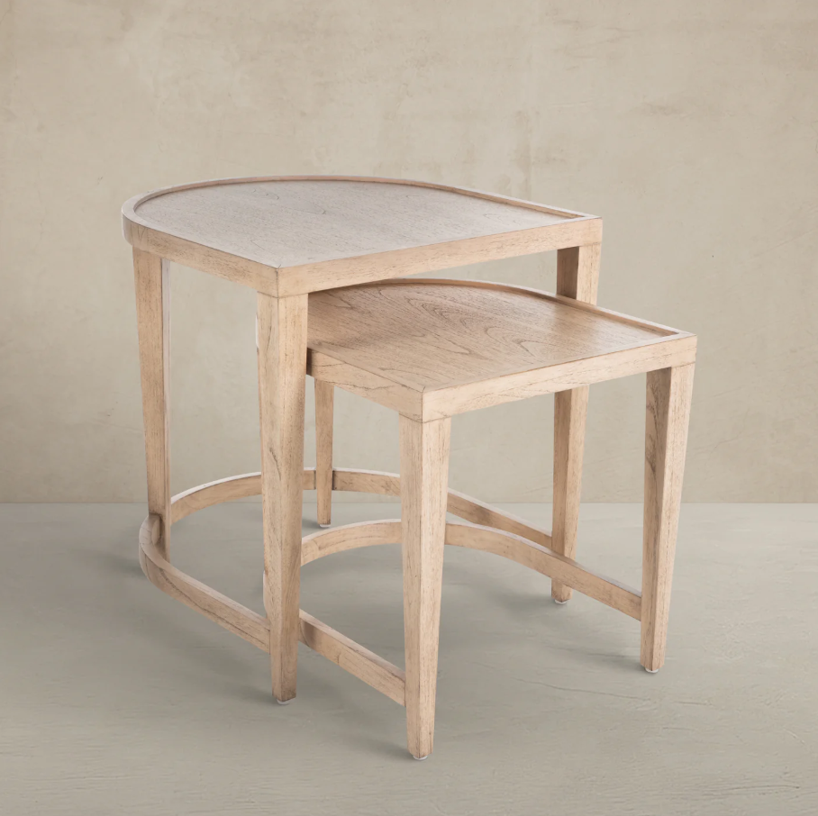 Dustin Nesting Tables, Natural - 13 Hub Lane   |  