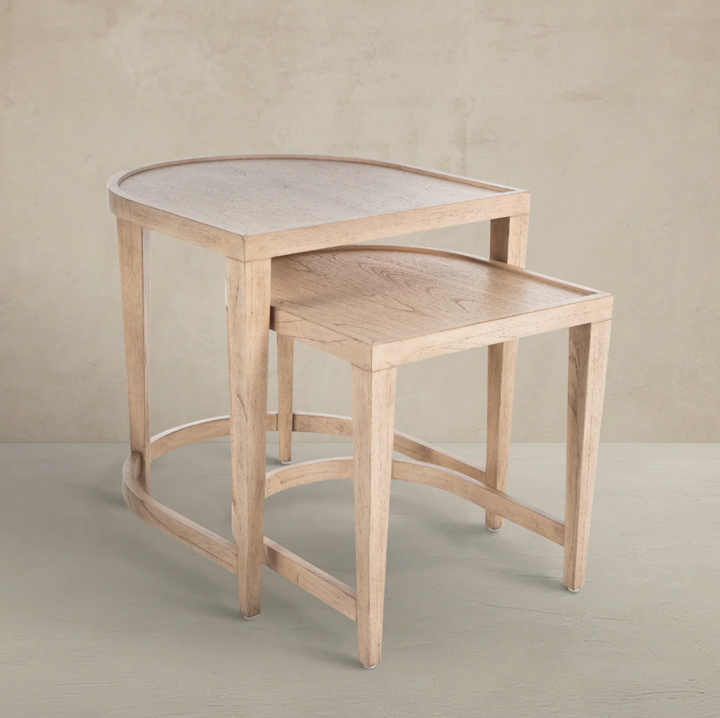 Dustin Nesting Tables, Natural - 13 Hub Lane   |  