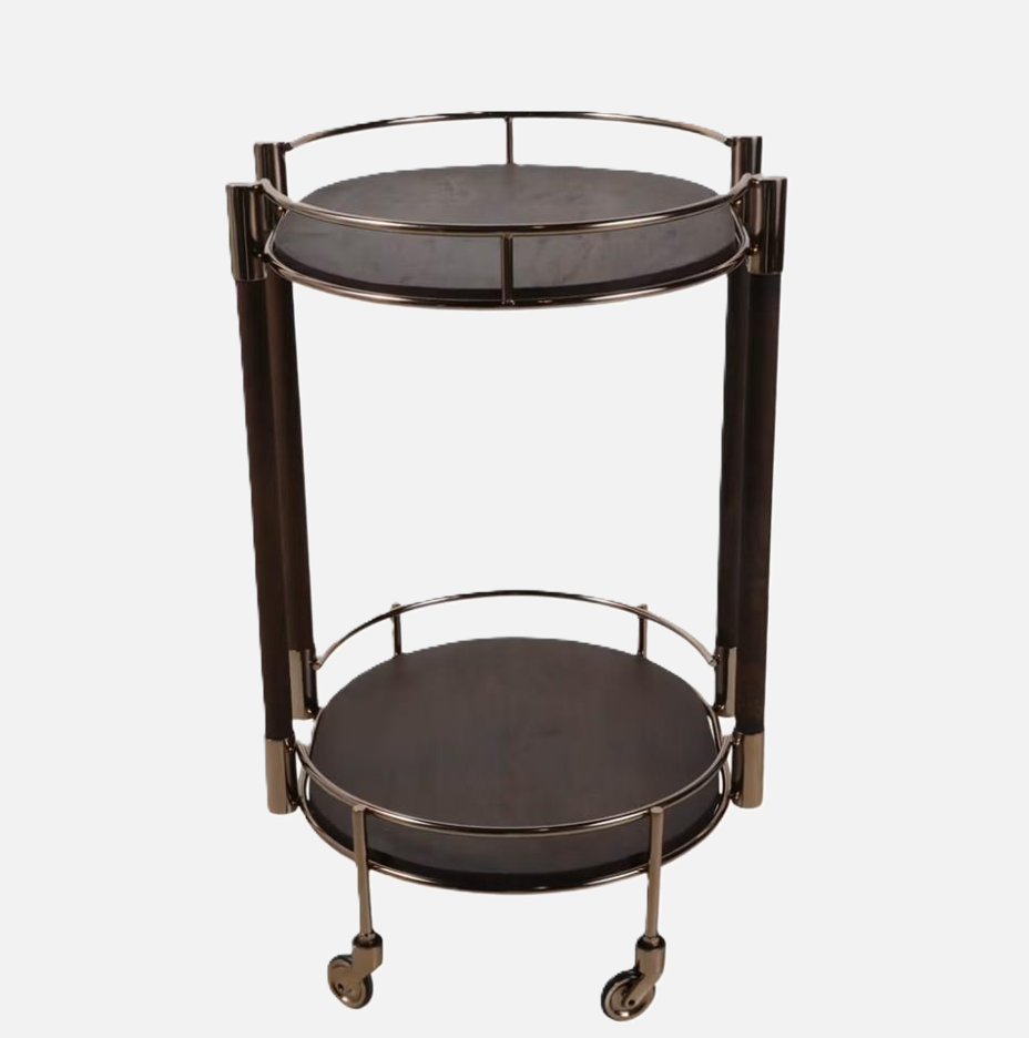 Marion Bar Cart, Bronze