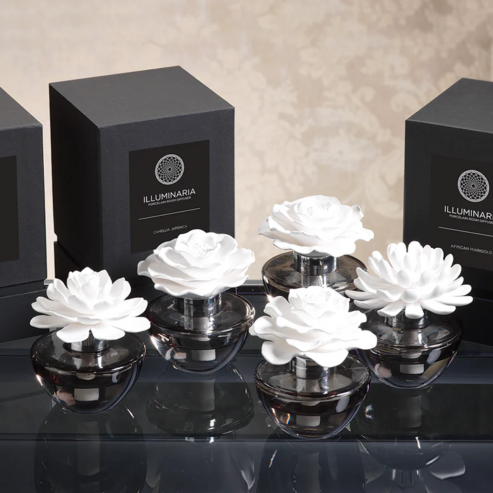 Illuminaria Porcelain Diffuser, Laurel Magnolia - 13 Hub Lane   |  Laurel Magnolia