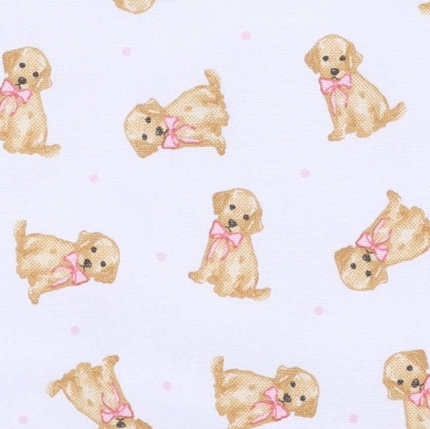 Sweet Golden Long Pajamas - Pink