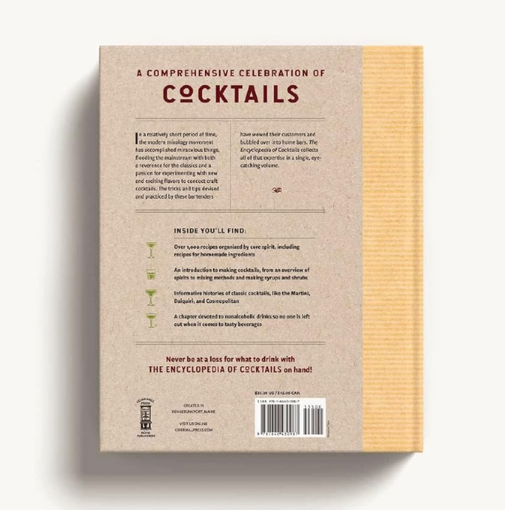 The Encyclopedia of Cocktails: Over 1,000 Cocktails for Every Occasion - 13 Hub Lane   |  
