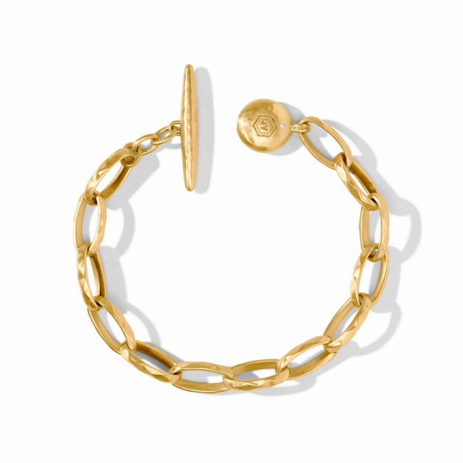 Julie Vos Solara Link Bracelet, Gold - 13 Hub Lane   |  Link Bracelets