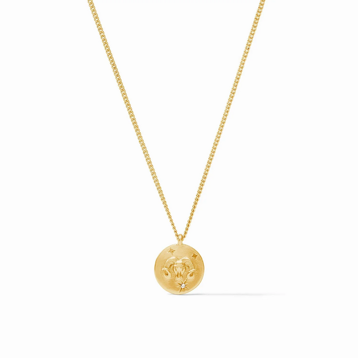 Zodiac Delicate Necklace, Aries