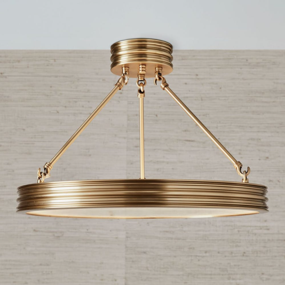 Newport LED Semi-Flush Mount - 13 Hub Lane   |  Semi-Flush Mounts