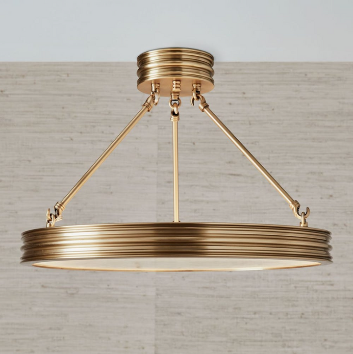 Newport LED Semi-Flush Mount - 13 Hub Lane   |  Semi-Flush Mounts