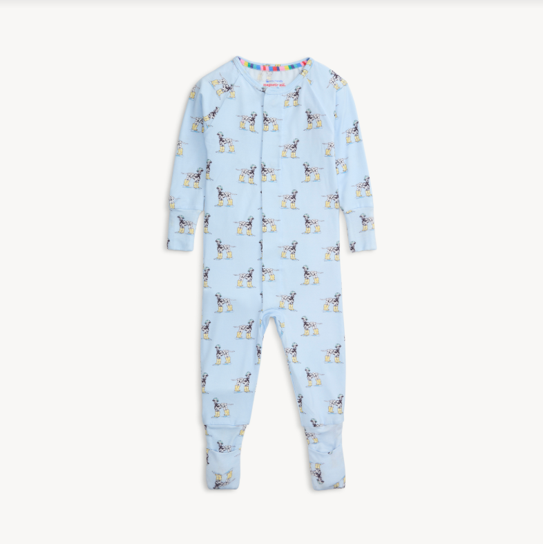 spots & splashes modal magnetic grow with me convertible coverall - 13 Hub Lane   |  Coveralls