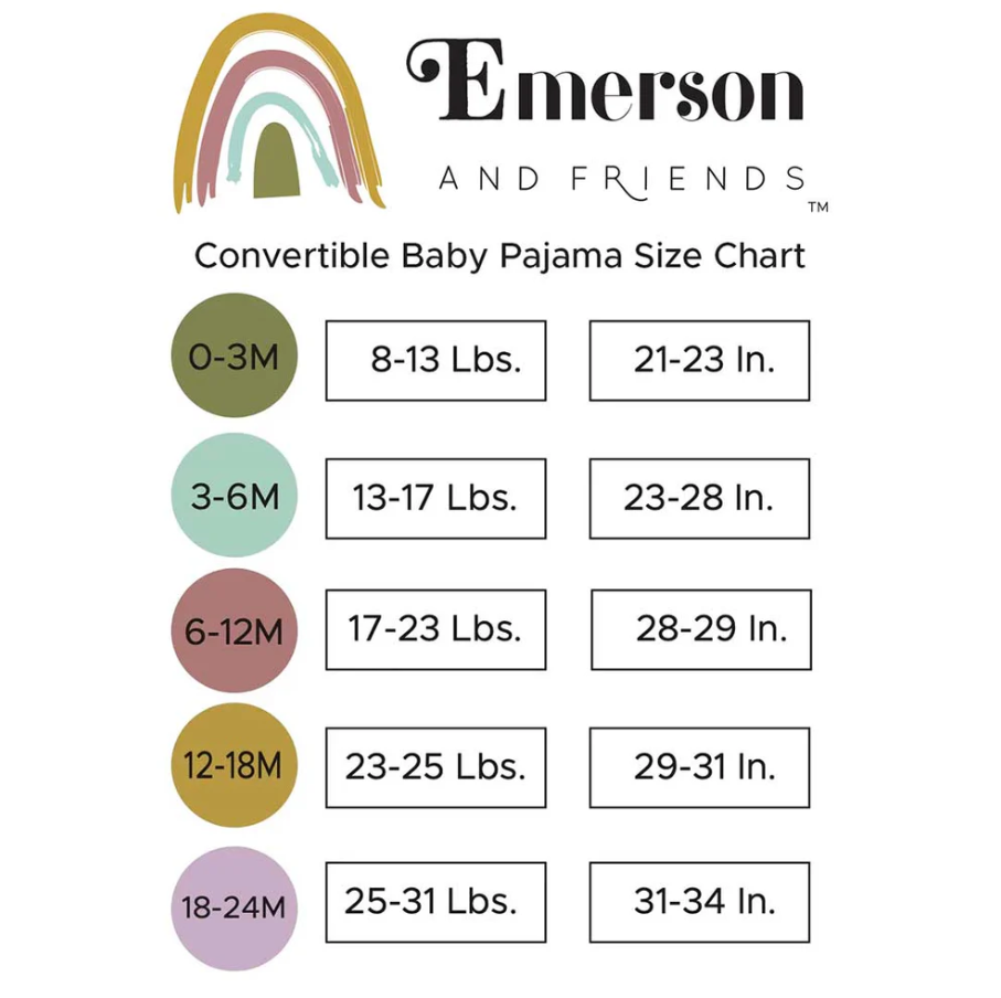 Making Waves Mermaids Bamboo Convertible Baby Pajamas - 13 Hub Lane   |  