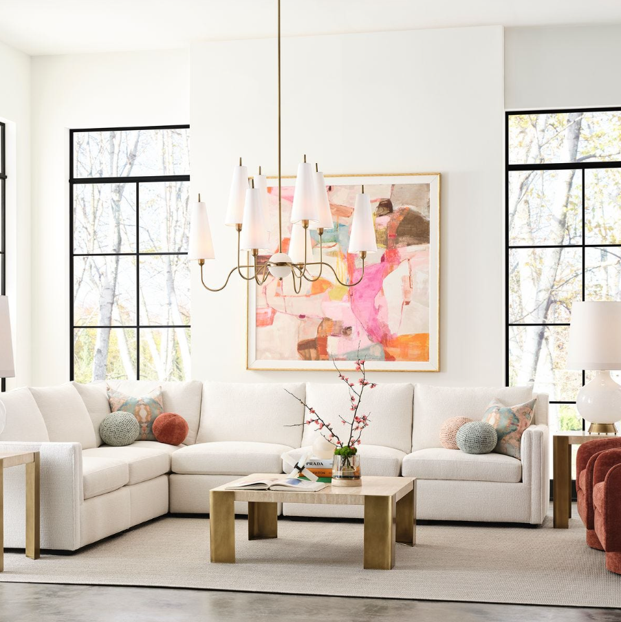 13 Hub Lane Elle Chandelier - Thumbnail 3