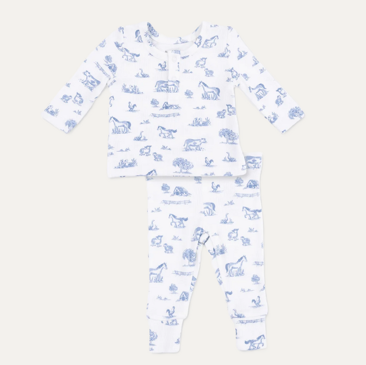 Farm Friends - Long Sleeve Henley Play Set