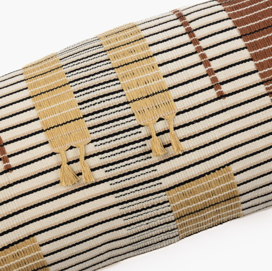 Mina, X Long Bolster, Saddle - 13 Hub Lane   |  Bolster Pillows