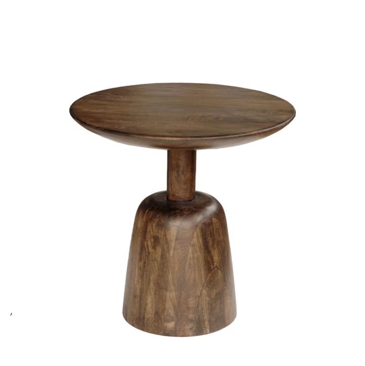 Mango Wood Side Table - 13 Hub Lane   |  Side Tables