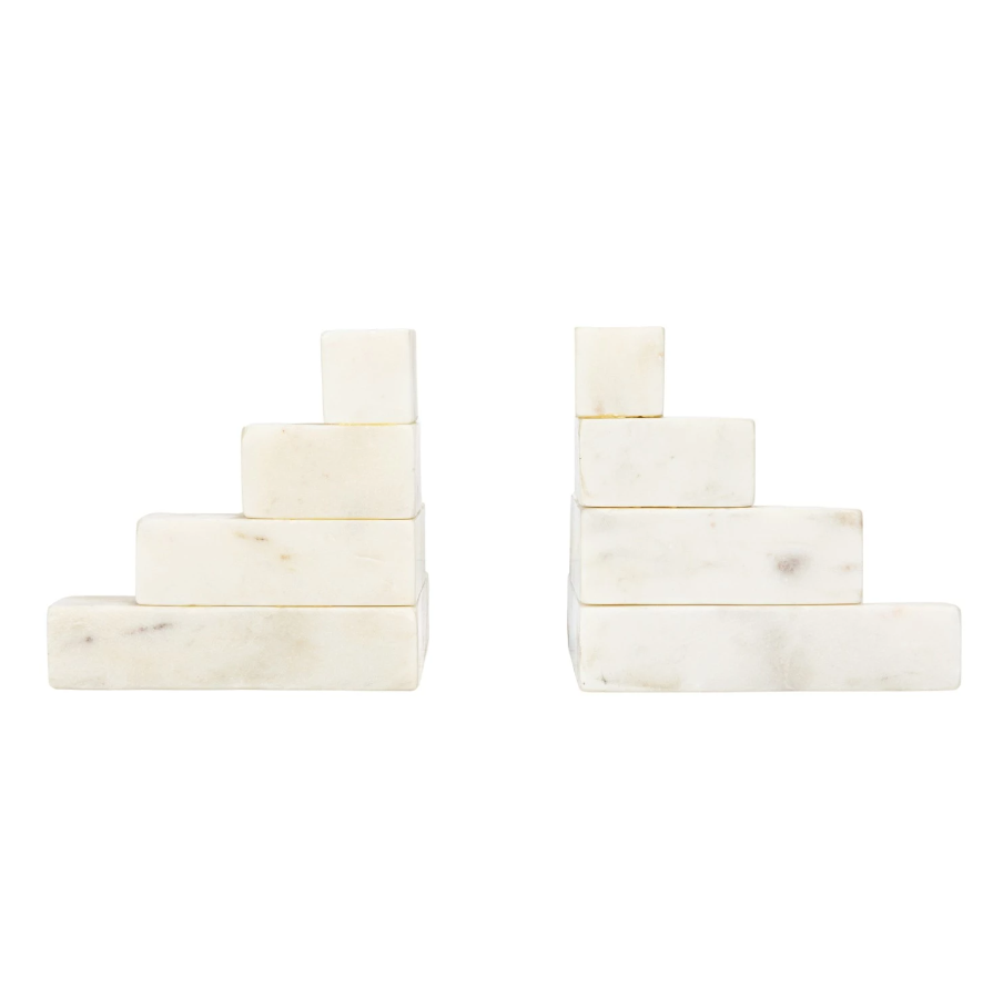 Marble Stairstep Bookend