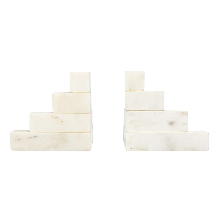 Marble Stairstep Bookend