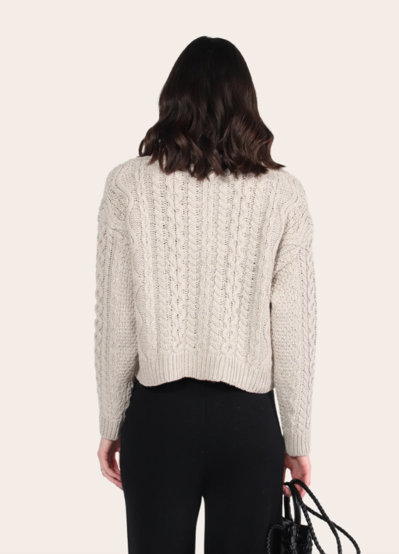 Ulrica Crew Neck Cardigan