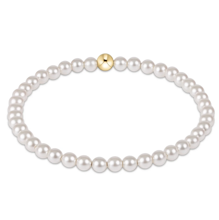 enewton classic pearl 4mm bead bracelet