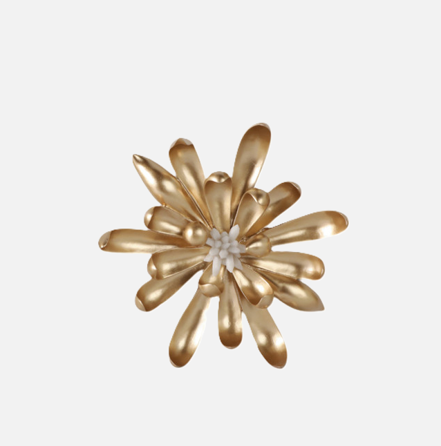 Hanna Gold Wall Flower