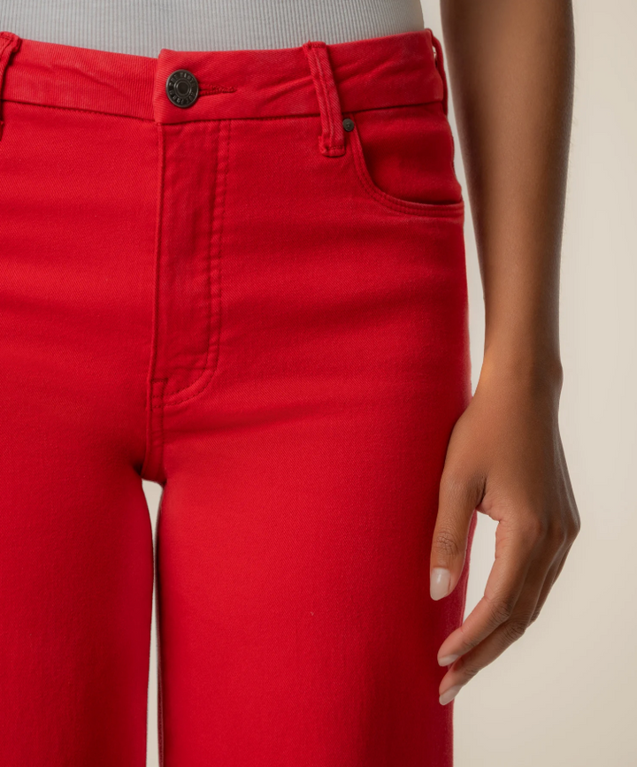 Kut From the Kloth Meg High Rise Wide Leg, Tomato