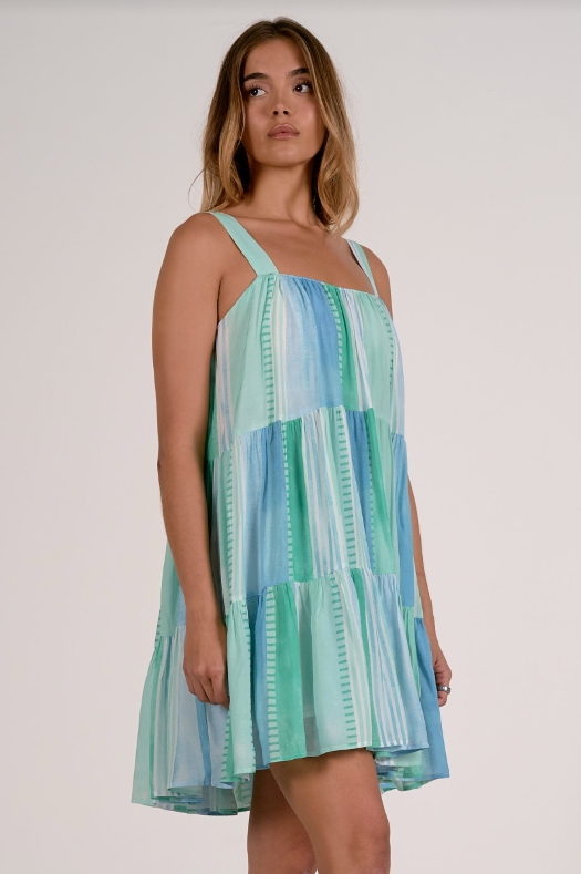 D-Ring Tiered Mini, Blue Strovia