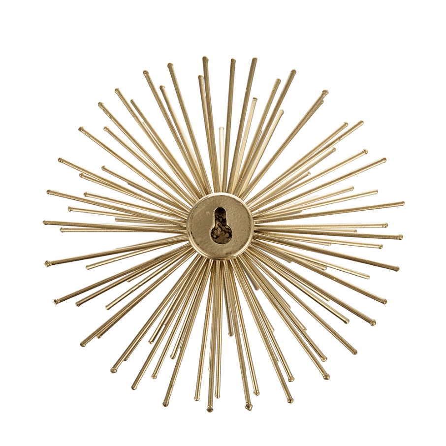 Spiked Sunburst Statuary - 13 Hub Lane   |  Metal Wall Decor