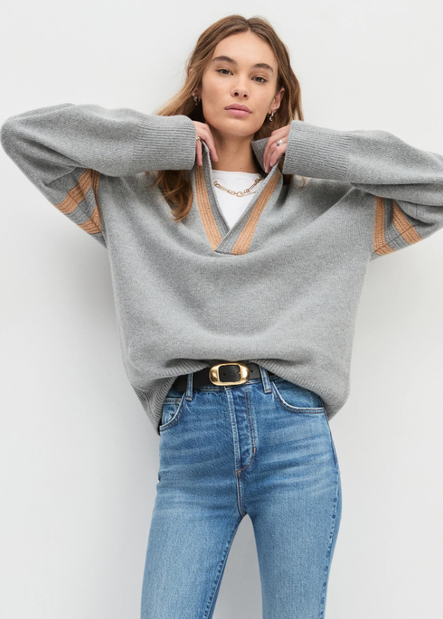 Favorite Daughter Skinny Jean Belt, Black & Antique Brass - 13 Hub Lane   |  Leather Belts