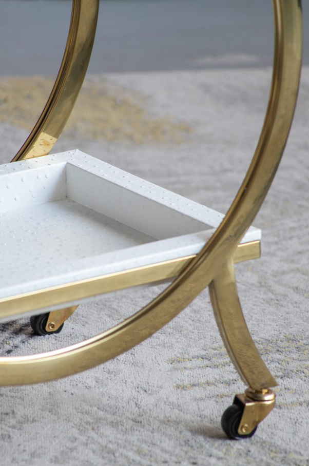 Quentin Bar Cart - 13 Hub Lane   |  Bar Carts