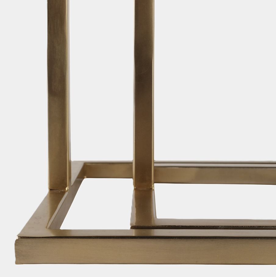 Clarkdale Black Quartz Accent Tables - 13 Hub Lane   |  