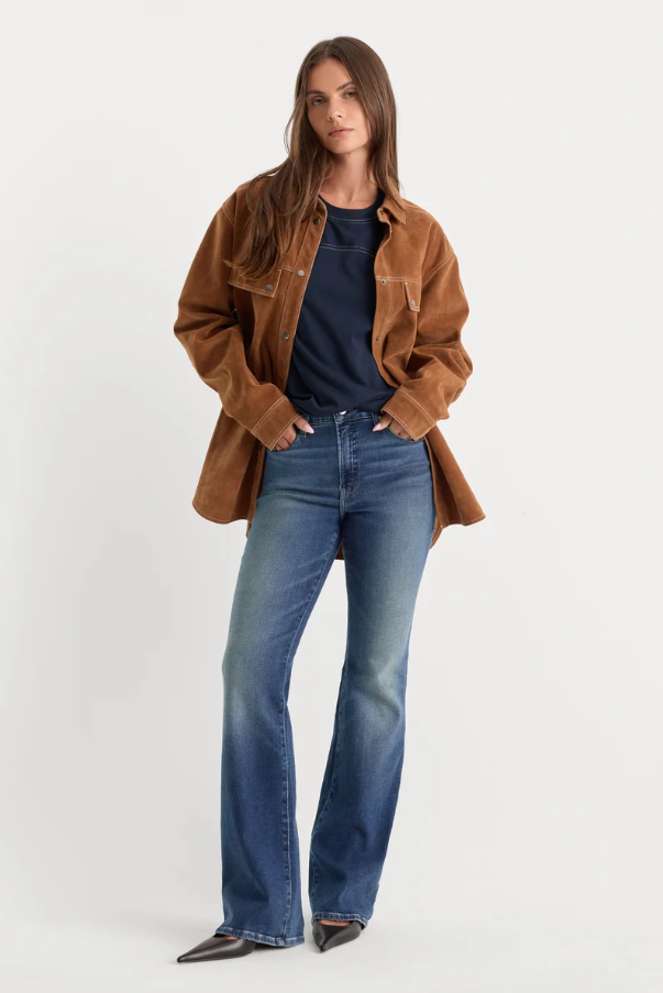 Good Petite Bootcut Jeans, Newcrest