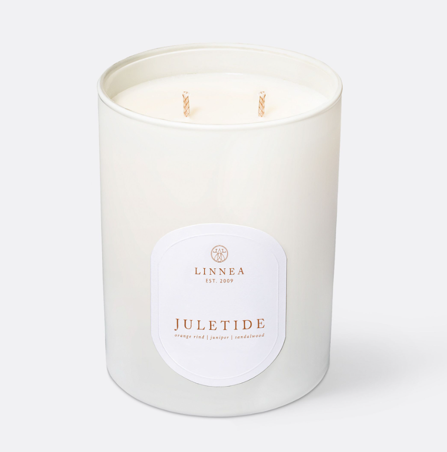 Linnea Juletide Two-Wick Candle - Large