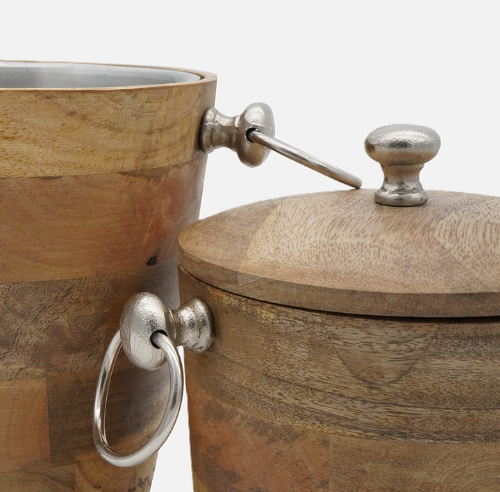 Wooden Ice Bucket - 13 Hub Lane   |  