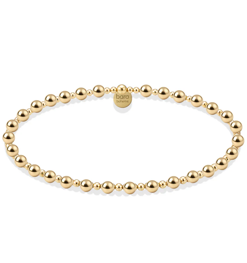 bara boheme nicole gold filled beaded bracelet - 13 Hub Lane   |  