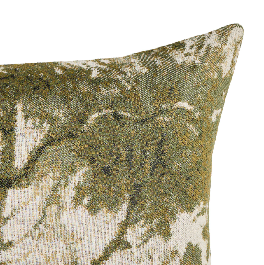 Toile Lumbar Pillow, Moss - 13 Hub Lane   |  