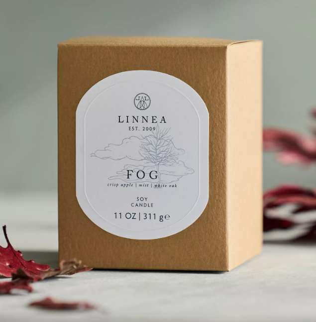 Linnea Fog Two-Wick Candle - Large