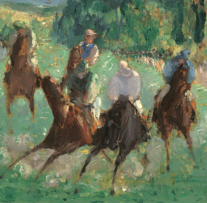 At the Races - 13 Hub Lane   |  Small Wall Art