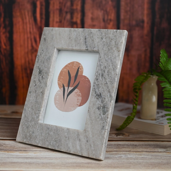 Brown Galaxy Marble Frame - 13 Hub Lane   |  Marble & Stone Frames