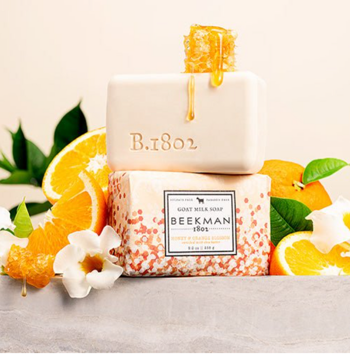 Beekman Bar Soap 9oz, Honey & Orange Blossom - 13 Hub Lane   |  