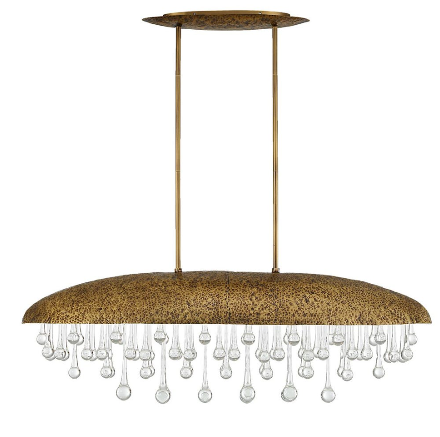 Downpour 10-Light Pendant, Oval - 13 Hub Lane   |  Pendants