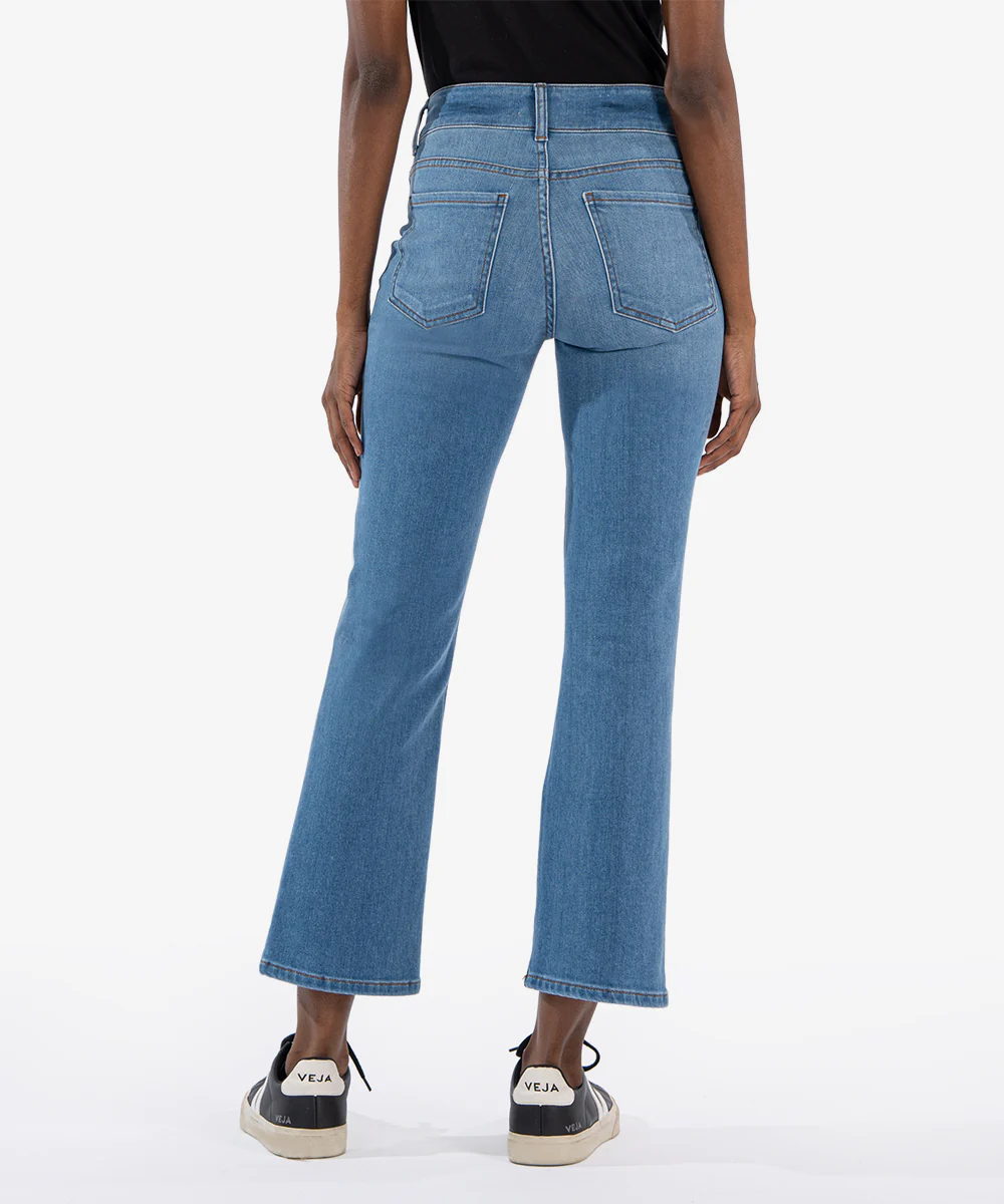 Kelsey High Rise Ankle Flare Jeans