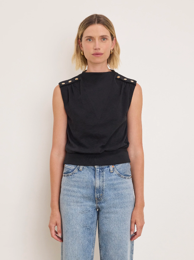 Nation LTD Tillie Top, Jet Black - 13 Hub Lane   |  