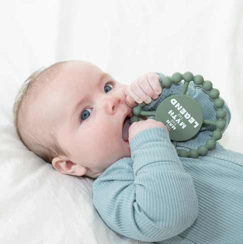 Man Myth Legend Happy Teether - 13 Hub Lane   |  Teethers