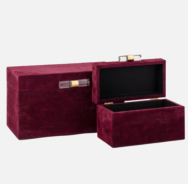 Suede Box