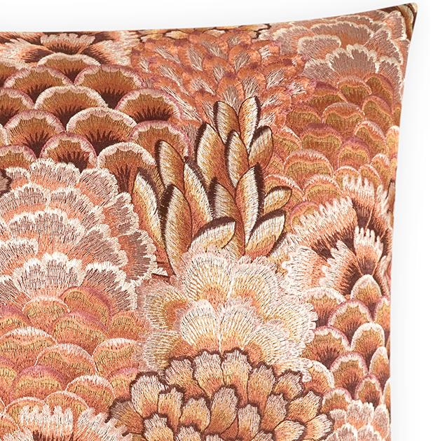 Milla Pillow, Sorbet - 13 Hub Lane   |  Embroidered Pillows
