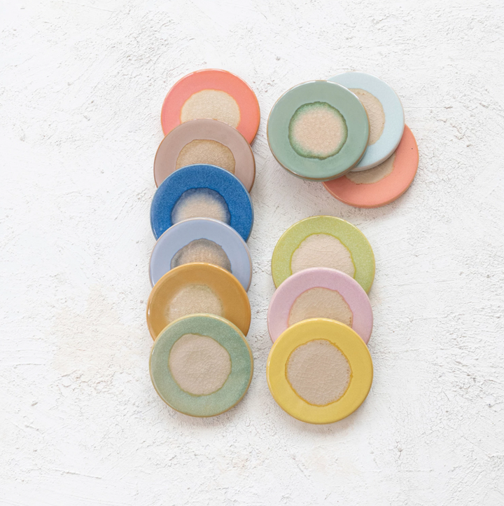 Stoneware Trivet, Reactive Glaze - 13 Hub Lane   |  Trivets