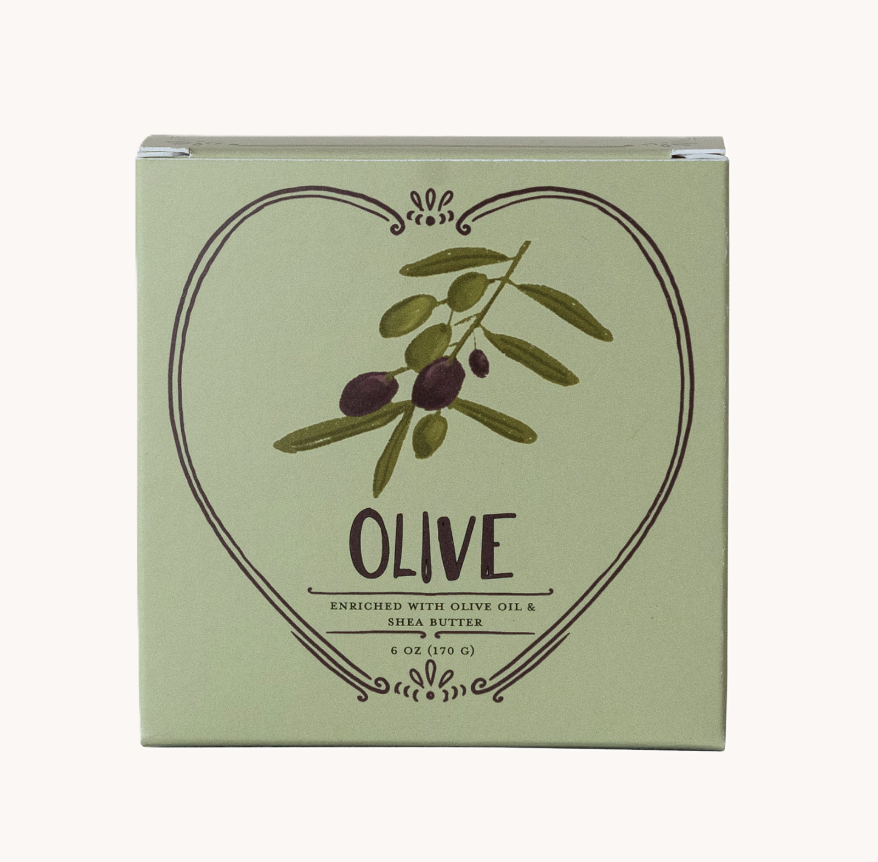 6oz. Triple Milled Heart Shaped Soap