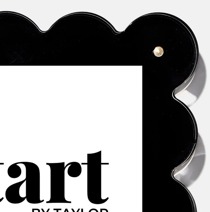 Acrylic Frame, Black - 13 Hub Lane   |  Acrylic Frames