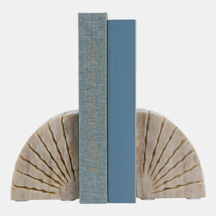 Semi Circle Onyx Marble Bookend - 13 Hub Lane   |  